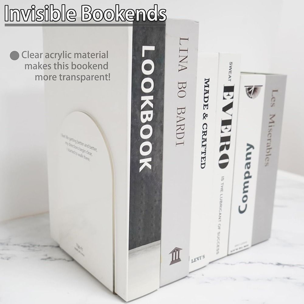 Buchstützen aus Acryl für Büch – Clear Acrylic Book Stand Holder Bewertung und Preis