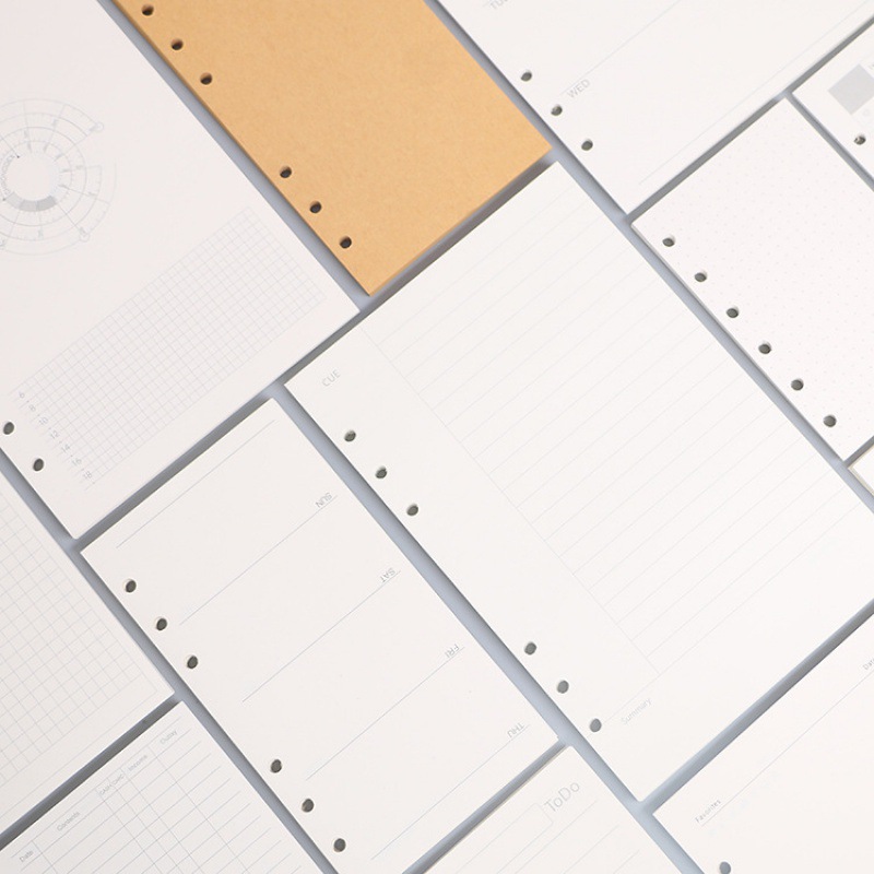 A5 A6 A7 Loseblatt-Notizbuch,  – A5 Spiral Dotted Grid Notebook Bewertung und Preis