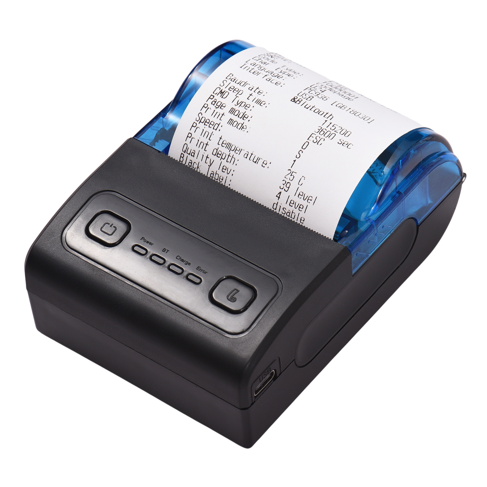 MPT-II Tragbarer Mini-Thermodr – Mini Pocket Thermal Printer Paper Roll Bewertung und Preis