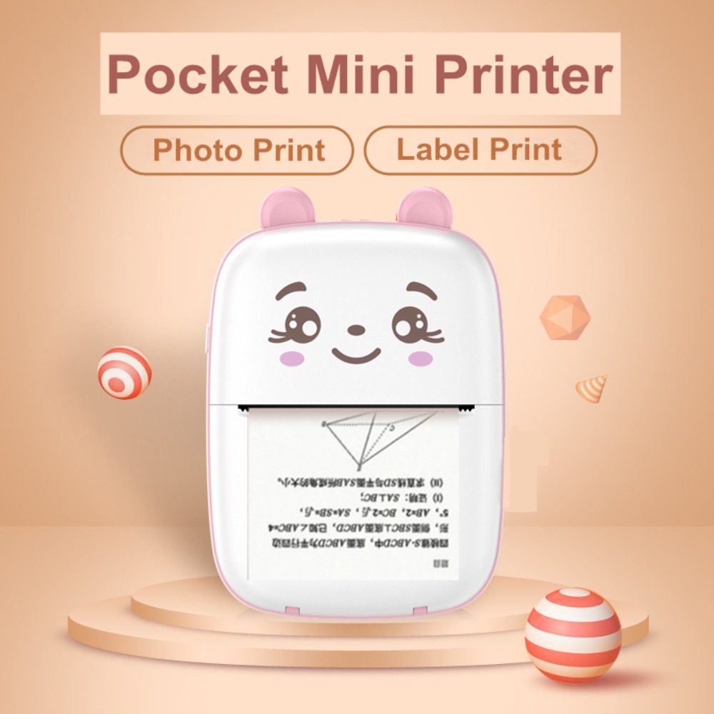 Mini Tragbarer Taschen-Thermod – Mini Pocket Thermal Printer Paper Roll Bewertung und Preis